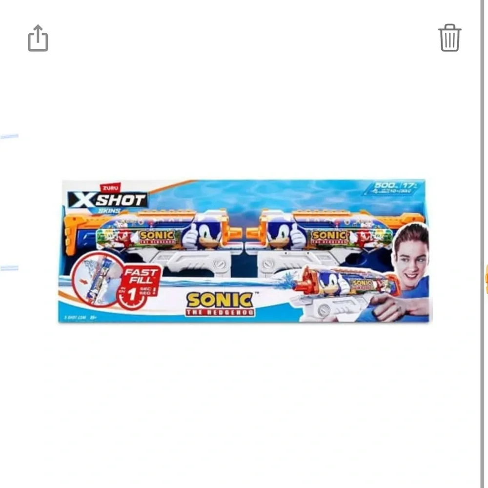 Water Blaster Toy - Blue and Orange